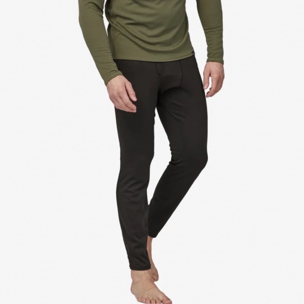 Patagonia Capilene 3 Midweight Base Layer Leggings Large Black